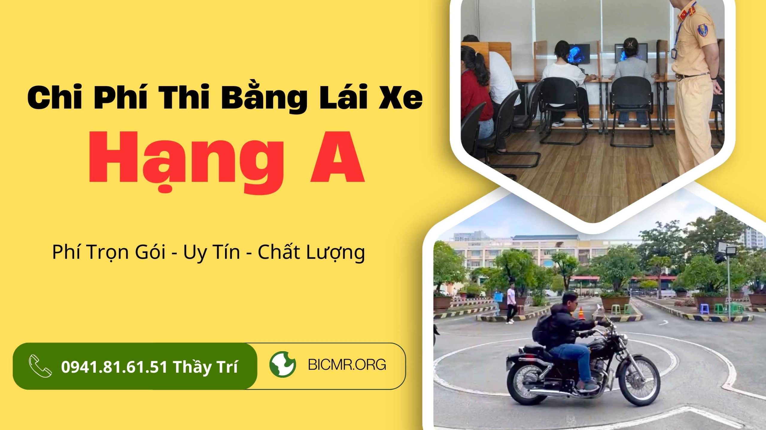thi bằng lái xe hạng A bao nhiêu tiền?