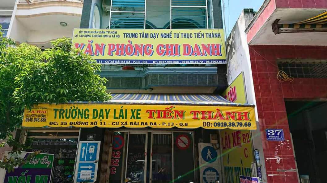 học lái xe quận 6