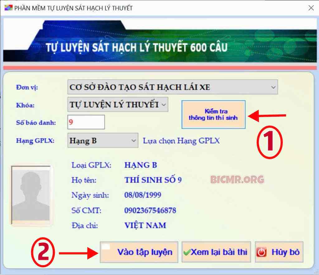 download phần mềm thi ôn thi gplx 600 câu