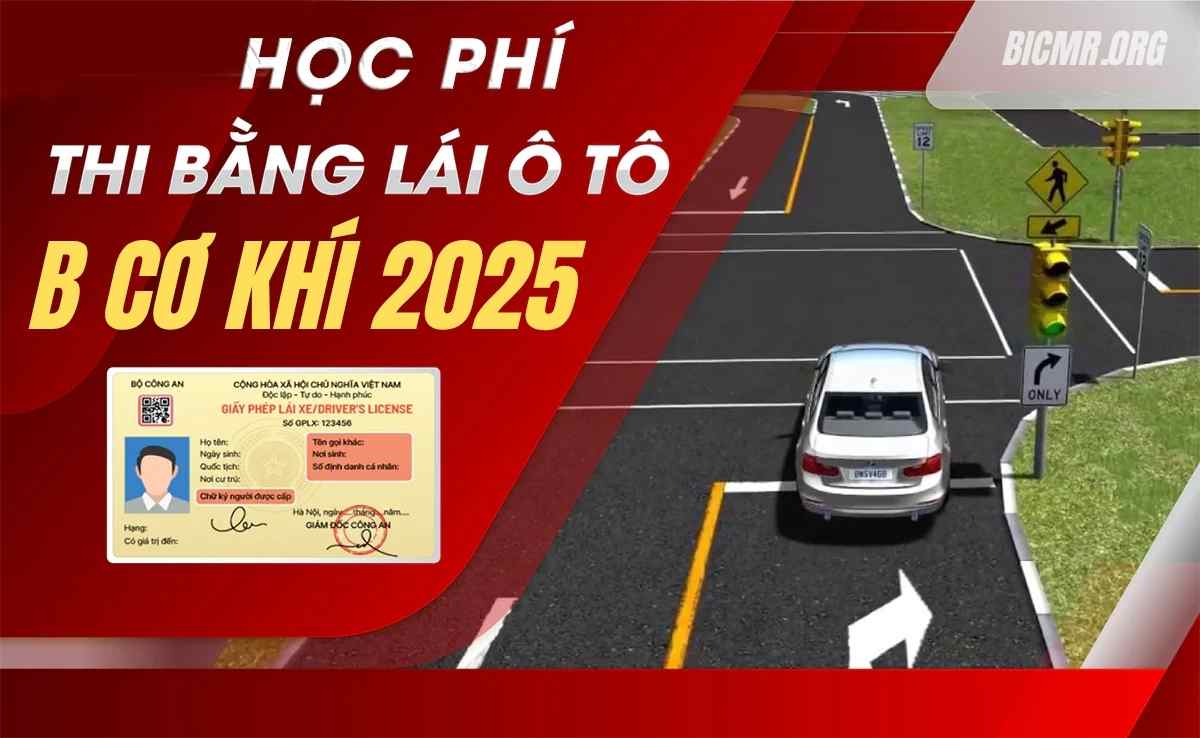 đổi bằng b cơ khí sang c1