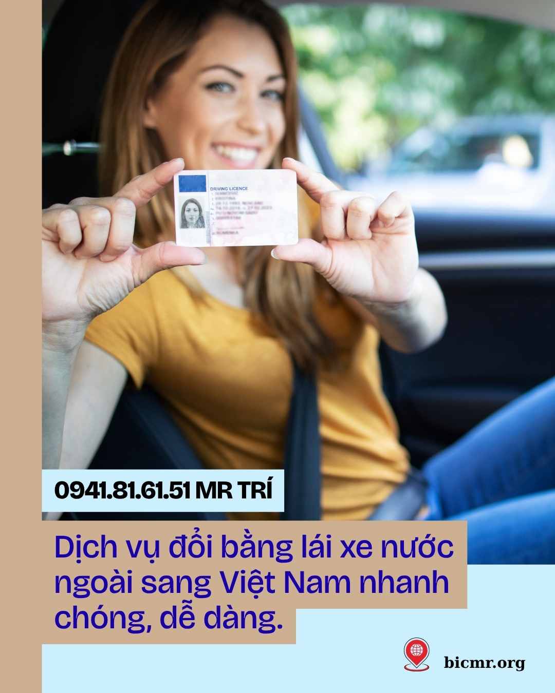 đổi giấy phép lái xe nước ngoài sang việt nam 