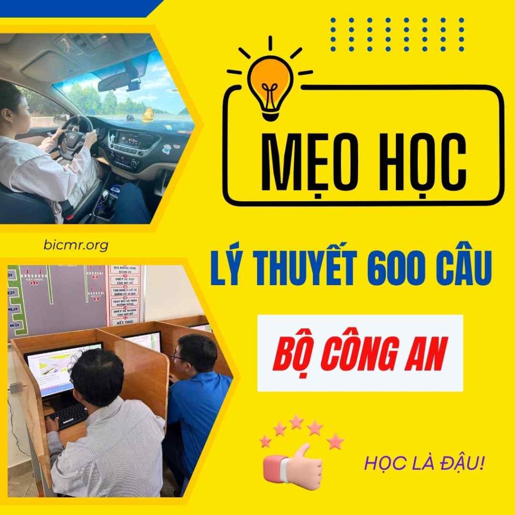mẹo học lý thuyết lái xe bằng b 2025