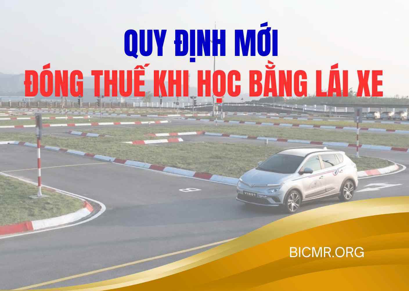 quy định mới đóng thuế học bằng lái xe 